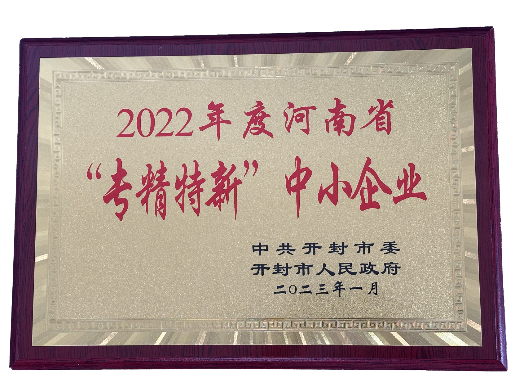河南省“专精特新”中小企业