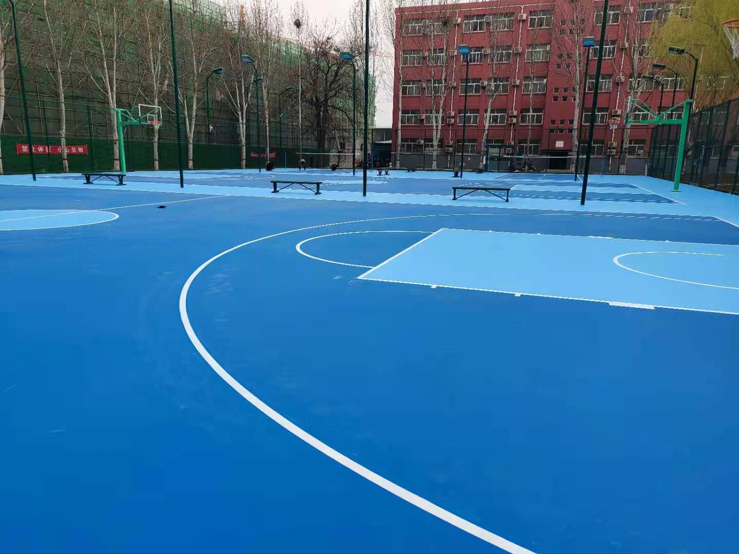 硅PU球场